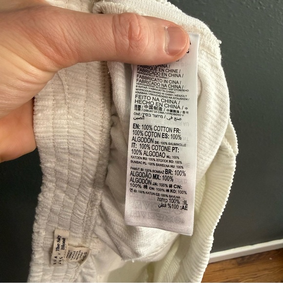 Billabong x The salty Blonde Corduroy Shorts Size L - Picture 5 of 6